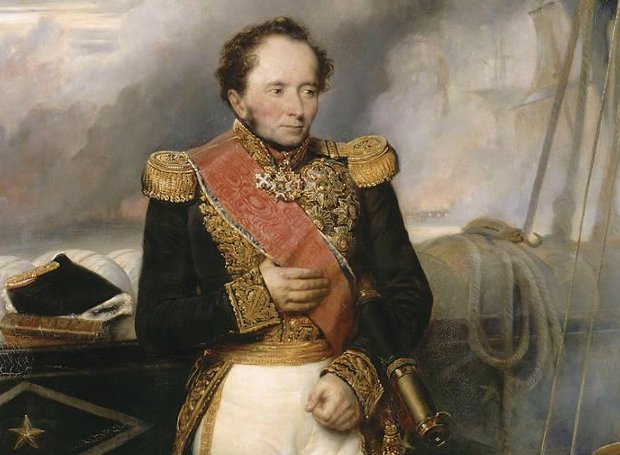 Ναυρίνεια - Ο Γάλλος ναύαρχος Henri de Rigny